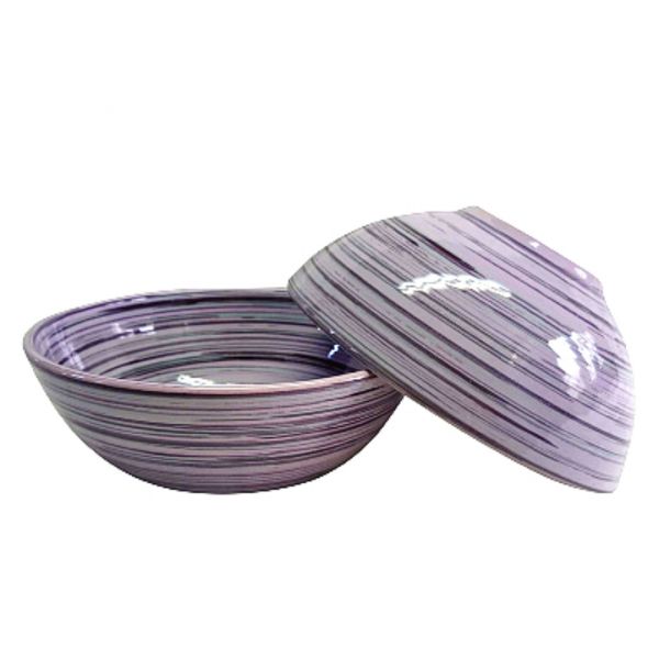 Salad bowl 1 l "Lucky", medium, lavender 101291